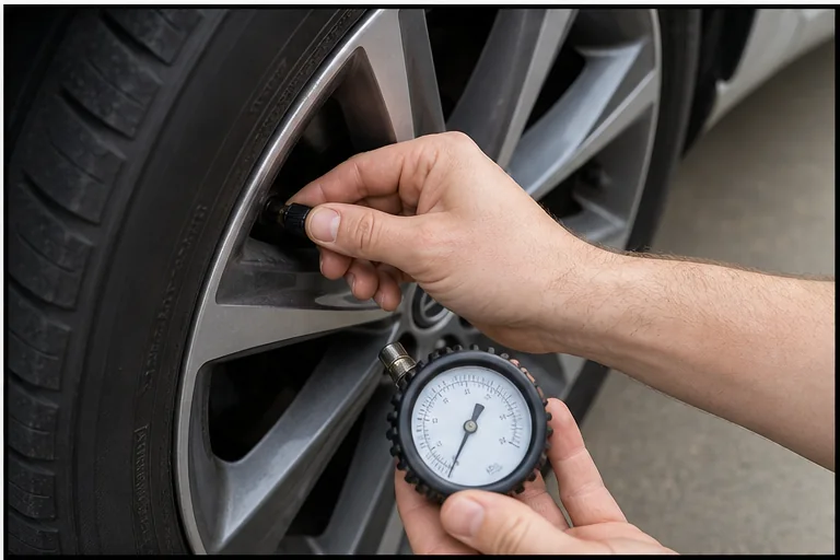 Finish and monitor. Representative view · exact vehicle may differ.