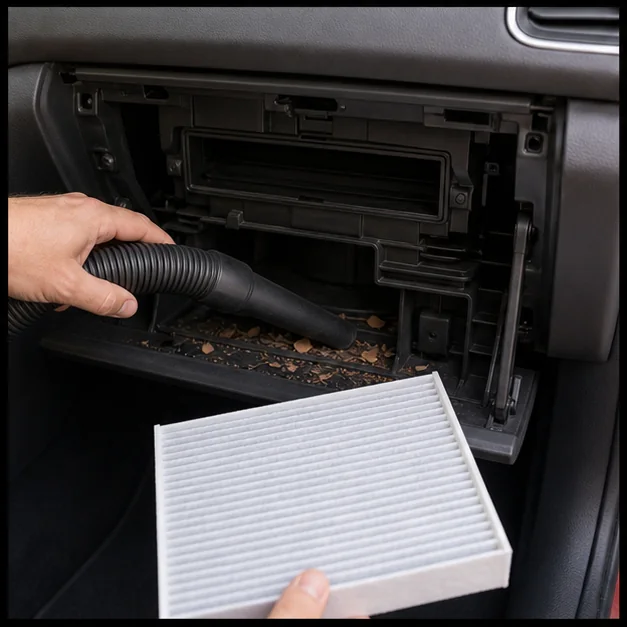 Clean and install. Vue représentative · le véhicule exact peut différer.